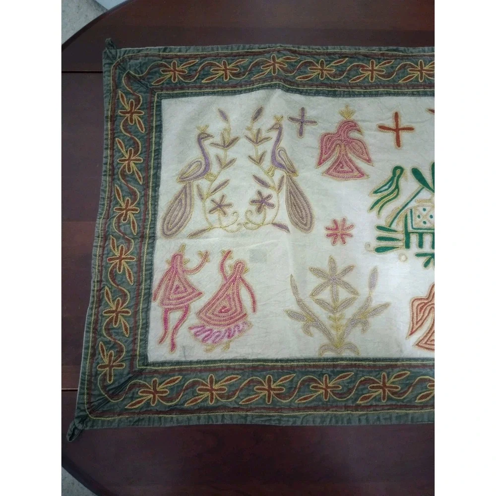 Embroidery Toran Festival Door Decor Wall Hanging Tapestry 20